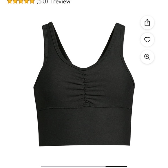 Shadow Sport Women's Ruched Center Sports Bra XL - Picture 1 of 5